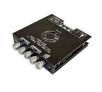 Cpolebev -HT21 2.1 Subwoofer Channel Bluetooth Digital Power Amplifier Board Module High and Low Tone Subwoofer 160WX2+220W