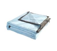 Cpolebev Ice Blanket for All-Season - Summer Cooler Quilt for Hot Sleepers and Night Sweats High Guality Easy to Use Blue 200 X 220cm