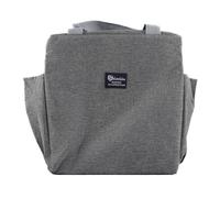 Cpolebev Insulated Lunch Bag with Dual Side Pockets Thermal Lunch Tote Bag Women Men Adults Large Capacity for Work School Office