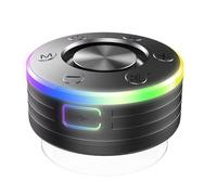 Cpolebev IPX7 Waterproof Bathroom Bluetooth Speaker, Dustproof and Shockproof Mini Wireless Speaker with Built-in FM Radio