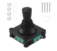 Cpolebev Joystick Switch AC 240V 5A 4NO 4NC Momentary 2.5mm Fixing Thread Joystick Switch