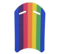 Cpolebev Kids Adults Rainbow Swimming Kickboard Foam Float Kick Board Pool Training Aid Float Hand Foam Board Tool
