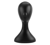 Cpolebev Lady high plastic wig female model Black