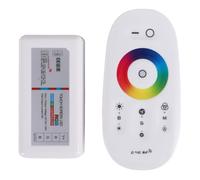 Cpolebev LED Remote Controller 2.4GHz Wireless Touch LED RGB Dimmer Controller for 5050 3528 RGB LED Strip Light 12V/24V