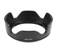 Cpolebev Lens Hood Camera HB-45 II Bayonet Lens Hood for AF-S DX NIKKOR 18-55mm F / 3.5-5.6G VR Black