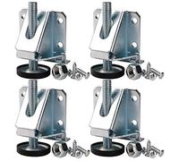 Cpolebev Leveling Feet Heavy Duty Furniture Levelers Adjustable Table Leg Leveler with Lock Nuts for Furniture,Table, Cabinets, Workbench,Shelving Units and More