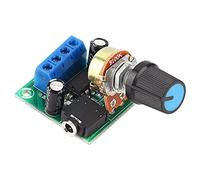 Cpolebev LM386 Super Mini Amplifier Board, 3V-12V, 0.5W-10W Speaker Low Noise Power Consumption, for Speaker Audio System DIY