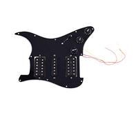 Cpolebev Loaded Prewired Electric Guitar Pickguard 11 Hole Pickups Pre Wired Single-Coil Humbucker Magnet Pickups
