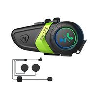 Cpolebev LX3 Helmet Bluetooth Headset 1200MAH Motorcycle BT5.0 Wireless Hands-Free Call Stereo Anti-Jamming Waterproof Headset-B