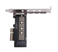 Cpolebev M.2 NVME SSD NGFF to PCIE 3.0 X4 Adapter PCIE M2 Riser Card Adapter Support 2230 2242 2260 2280 Size NVMe M.2 SSD