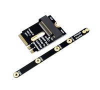 Cpolebev M.2 Wifi Adapter M.2 Wifi to Nvme SSD Adapter PCIe4.0 to M2 NGFF Key A+E Wifi Card Raiser for WiFi/WWAN/LTE Module