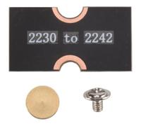 Cpolebev M2 Solid-State Drive Adapter M2 2230 SSD to 2242 Converter Card 2230 to 2242 Extension Bracket