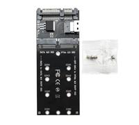 Cpolebev M2 SSD Adapter M.2 Ngff SSD to + M2 NVME SSD to SFF-8654 Converter to M2 Expansion Card