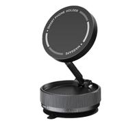 Cpolebev Magnetic Car Phone Holder,Universal Vacuum Suction Cup Mount,Foldable Bracket,Applicable to All Types of Mobile Phones