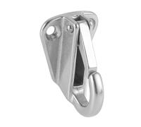 Cpolebev Marine Boat Hooks Stainless Steel Spring Snap Type Fending Hook Hanger 1 Pcs