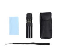 Cpolebev Metal 10-300X40 Zoom HD Single-Tube Telescope Long Range Portable Professional Telescope Monocular for Outdoors Hunting