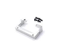 Cpolebev Metal Bumper Mount Bracket for C14 C24 C24-1 C34 B14 B24 B16 B36 MN D90 MN99S RC Car Upgrade Parts,Silver