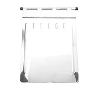 Cpolebev Metal Clipboard A4 Stainless Steel Patient Record Folders Clip Board Folder for Office School Teach Doctor Nurse