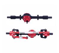 Cpolebev Metal Front and Rear Axle Set for C14 C24 C34 C44 B14 B24 1/16 RC Car Upgrades Parts Accessories,Black