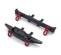 Cpolebev Metal Front and Rear Bumper for HB Toys ZP1001 ZP1002 ZP1003 ZP1004 ZP 1001 1/10 RC Crawler Car Upgrade Parts,3