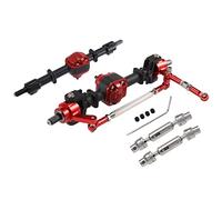 Cpolebev Metal Front & Rear Bridge Axle with Drive Shaft for MN D90 D91 D96 D99S MN-90 MN99S 1/12 RC Car Upgrade Parts,1