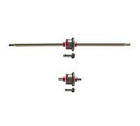 Cpolebev Metal Front & Rear Differential for FY01 FY02 FY03 FY04 FY05 FY06 FY07 FY08 1/12 RC Car Upgrade Parts Accessories