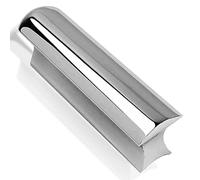 Cpolebev Metal Guitar Slide Dobro Hawaiian Guitar Lap Steel Guitar Bar Slide Electric Guitar Accessories