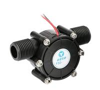 Cpolebev Micro-Hydro Generator 12V 10W DC Water Flow Generator Turbine Generator Hydroelectric Tap Water Flow Hydraulic DIY