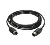 Cpolebev MIDI Extension Cable 5 Pin Male to Male High Quality MIDI Extension Cable for Electric Piano Guitar Instrument 1.5M
