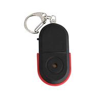 Cpolebev Mini Anti-Lost Whistle Key Finder Wireless Alarm Smart Tag Key Locator Keychain Tracker Whistle Sound LED Light Tracker