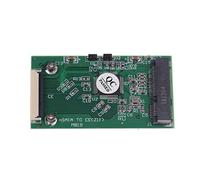 Cpolebev Mini Msata Pci-E 1.8 Inch Ssd To 40 Pin Zif Ce Cable Adapter Converter Card