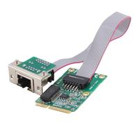 Cpolebev Mini PCI-E Network Card Bent Pin Gigabit Single Port Server Network Card I210AT Chip GBE Ethernet RJ45 Network Card