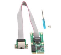 Cpolebev Mini PCIe 2.5G Ethernet Card RJ45 Network Adapter Gigabit Network Adapter Parts Kit Mini Pci-E 2500Mbps RJ45 LAN Controller Card