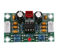 Cpolebev Mini Preamp Op Amp Module Amplifier Dual Channel NE5532 Preamplifier Tone Board 5 Times Wide Voltage 12-30V