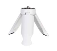 Cpolebev Mini Tripod Phone Stabilizer for Enhanced Photography & Videography White