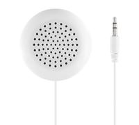 Cpolebev Mini White 3 5mm Pillow Speaker For CD Radio MP3 Player