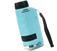 Cpolebev Minilabsters Miniscope Kids, Mini Labsters Portable Microscope, Mini Labsters Portable Microscope (Blue) Easy to Use