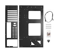 Cpolebev Mining Frame Mining ETH Motherboard Bracket Thickened Bitcoin Mining Rig Case Support ITX/Mini ATX for 8 GPU(ATX)