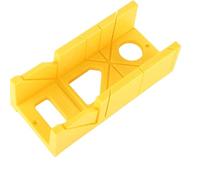 Cpolebev Miter Box 12 Inch, Miter Box with Ruler Graduation, 45 Degree, 135 Degree Preset Cutting Box
