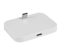 Cpolebev Mobile Phone Desktop Type-C Charger Stand Holder Cellphone Usb-C Charging Docking Station Silver
