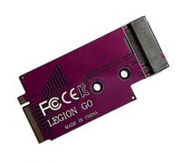 Cpolebev Modified Transfer Board Memory Card Adapter Hard Drive Card Accessory for Legion Go SSD for NVME M.2 2242 to 2280 Card Accessory (D)