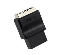 Cpolebev Motherboard USB2.0 9PIN Male to Type-E Female Adapter TYPE-E Interface Header Adapter