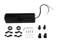 Cpolebev Motorcycle Stereo Speakers MP3 Music Player Bluetooth Player with USB,AUX-IN,FM Radio for 7/8-1.25 Inch Handlebar Motor Scooter Bike ATV UTV