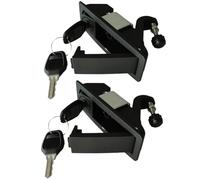 Cpolebev MS606-1 Compression Lever Door Lock Electric Cabinet Box -Up Lock 2PCS Compression Latch Lock