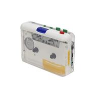Cpolebev Multi Purpose Cassette Player MP3/CD Audio Auto Reverse USB Cassette Tape Player Built in Mic Cassette Mp3