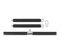Cpolebev Multifunction Adjustable LAT Pull Down Bar Cable Machine Attachment for Home Gym Bench Squat Workout