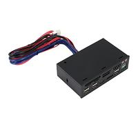 Cpolebev Multifuntion 5.25" Media Dashboard Card Reader USB 2.0 USB 3.0 20 pin e- Front Panel