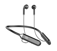 Cpolebev Neck Type Headset Stereo Noise Reduction Universal Sport Ear Headset Mic Wireless Bluetooth
