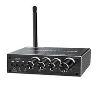 Cpolebev New Bluetooth Audio Receiver Adapter Accessories Parts Kit 5.3 Player U Disk Microphone Amplifier Audio Speaker Converter with Remote Control