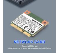 Cpolebev New for AzureWave AW-NB097H AW-NB100H AW-NB126H AR3012 AR5B225 Half Mini PCI-E Wifi BT4.0 Wlan Wireless Card